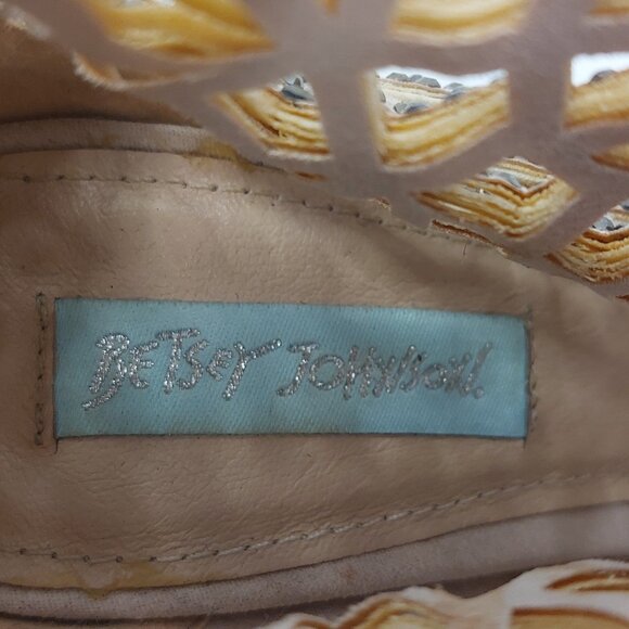 Betsey Johnson Crystal Women's Stiletto Ankle Booties Evening Wedding Size 37 - Picture 13 of 15